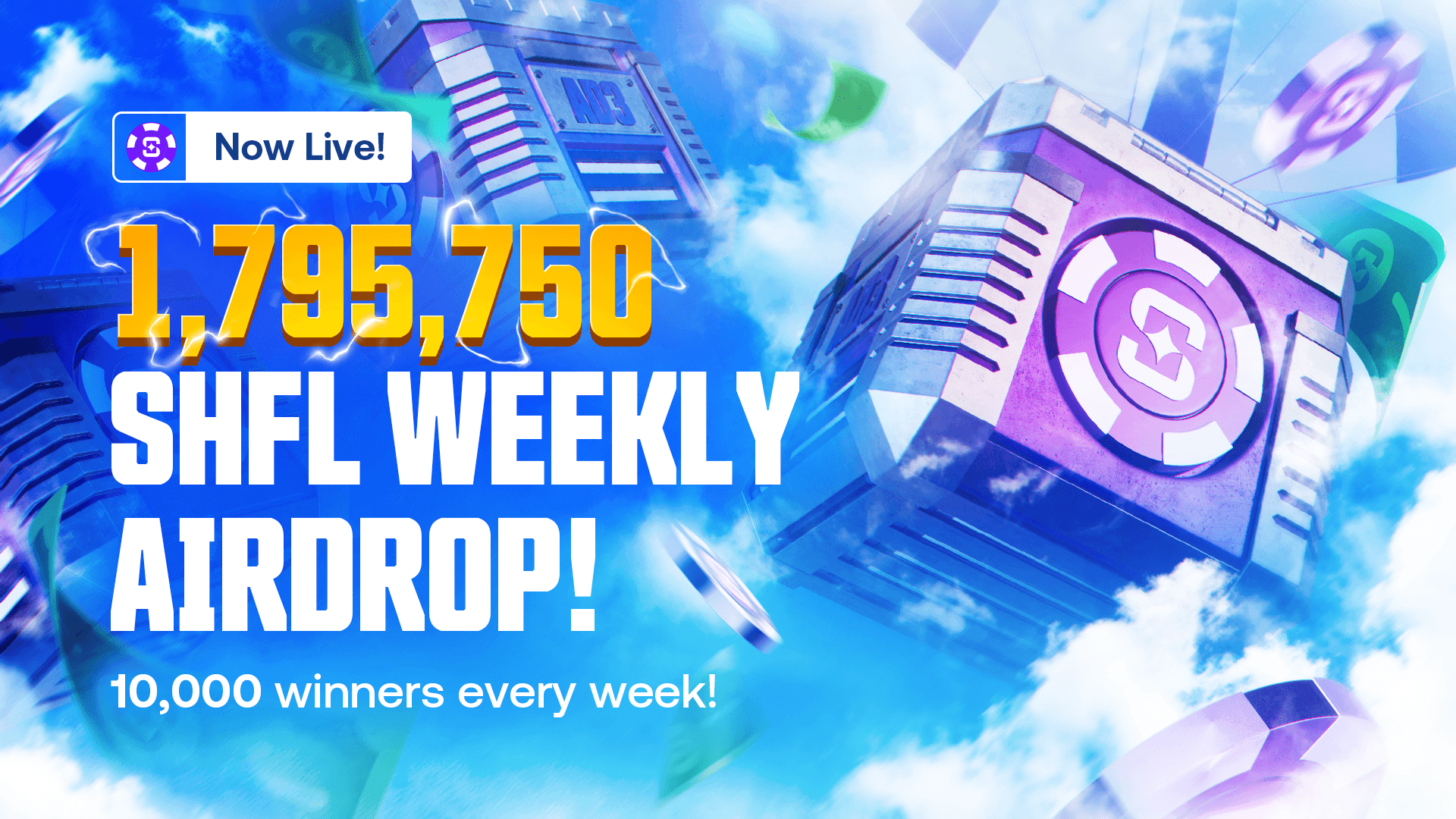 1M WEEKLY AIRDROP
